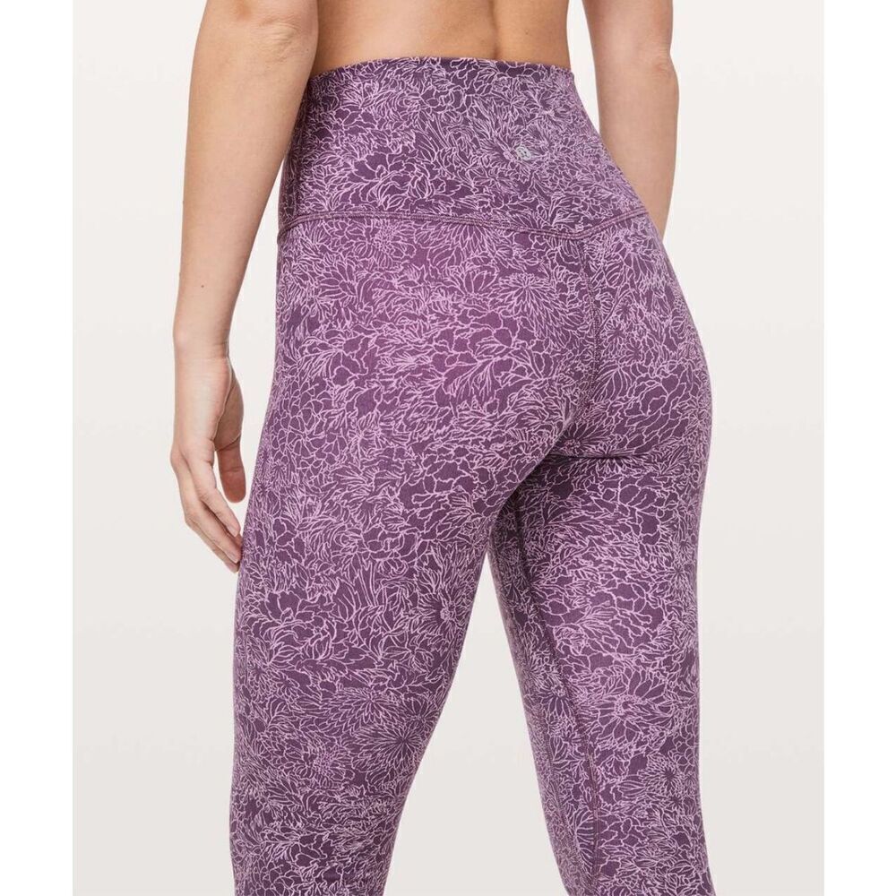 Lululemon Align Pant II *25" Arabesque Antoinette Smoky Quartz 4 - Picture 2 of 10